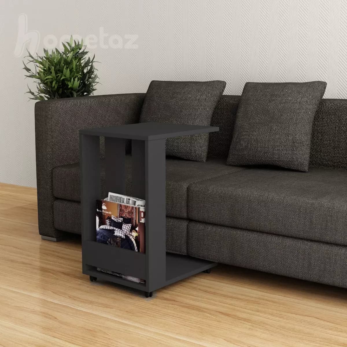 میز عسلی فانتزی ام دی افی ال L شکل مدل ht2202 — تصویر ۶