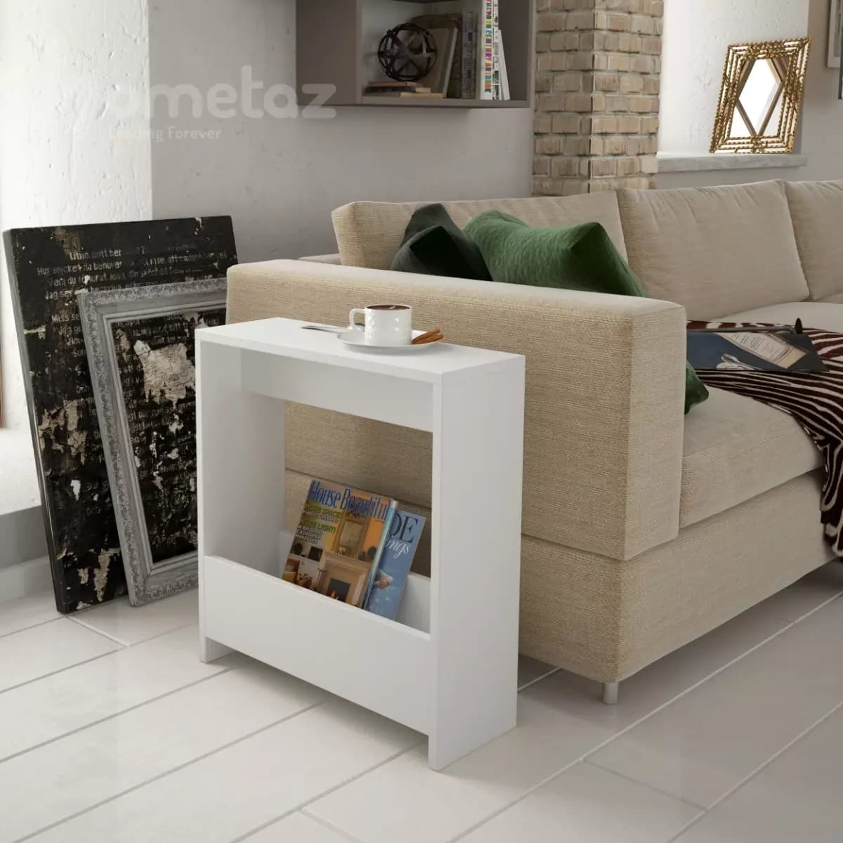 کنار مبلی جدید و شیک ام دی افی مدل ht2198 — تصویر ۳