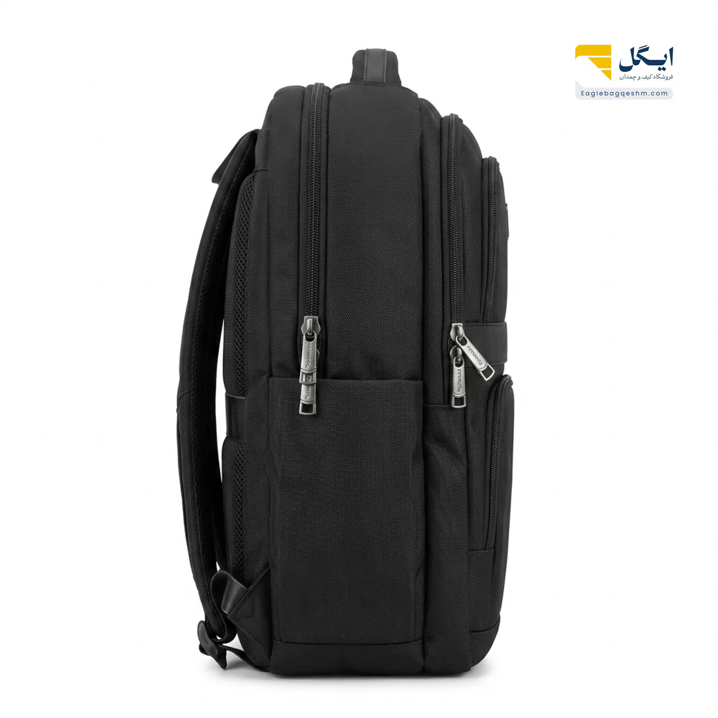کوله پشتی لیدفاس 8079 USB دار سبک، مدرن و مناسب لپ‌تاپ و استفاده روزمره — تصویر ۱۱