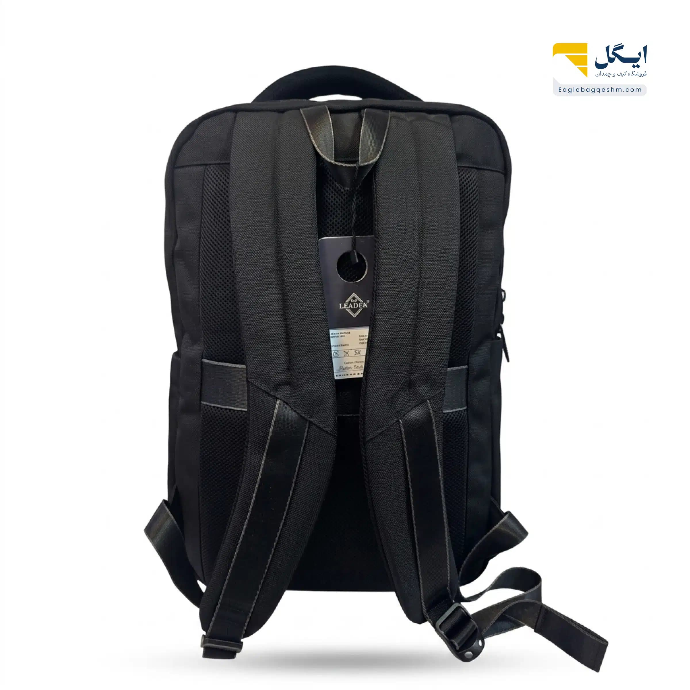کوله پشتی لیدفاس 8079 USB دار سبک، مدرن و مناسب لپ‌تاپ و استفاده روزمره — تصویر ۶