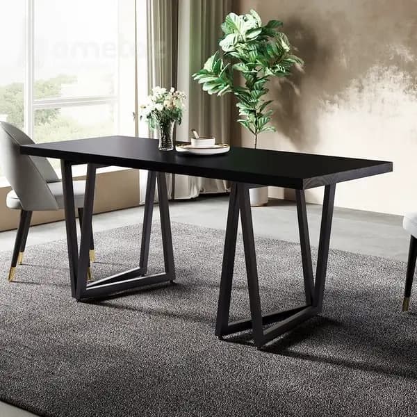 میز غذا خوری پایه فلزی مدرن مدل ht2528