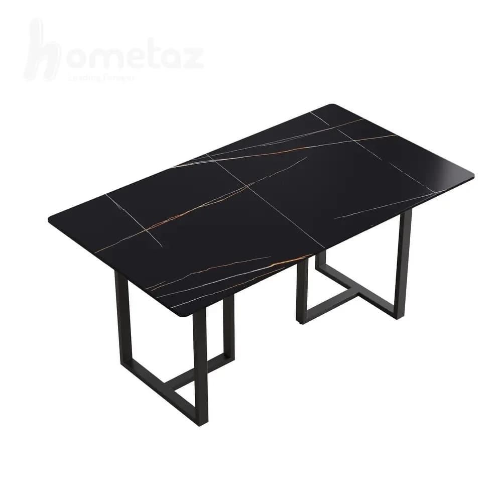 ست میز و صندلی ناهارخوری پایه فلزی مدرن مدل ht2529 — تصویر ۸
