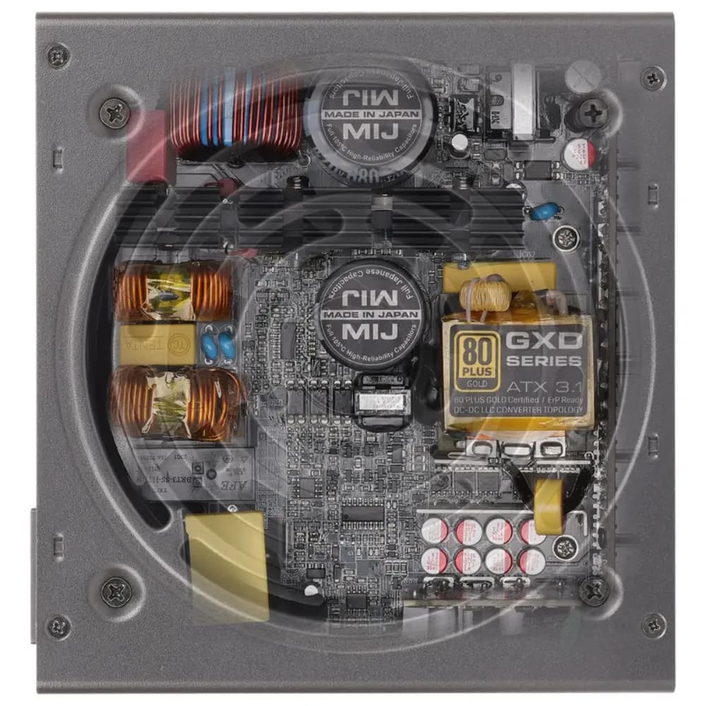 منبع تغذیه کامپیوتر 1000W وات گرین مدل GP1000B-GXD — تصویر ۴
