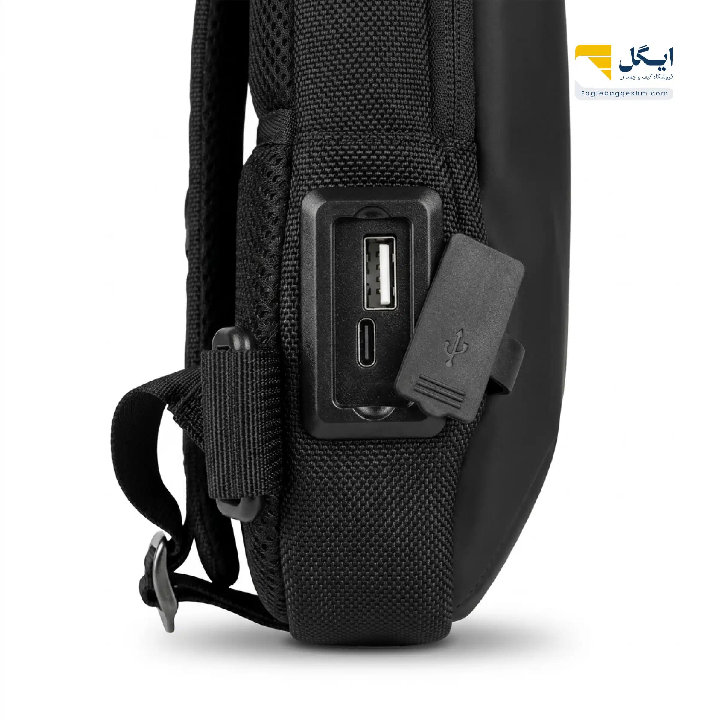 بادی بگ اورجینال لیستات کد ۳۸۰۶ با دو پورت USB، فضای جادار و پشت طبی — تصویر ۱۱