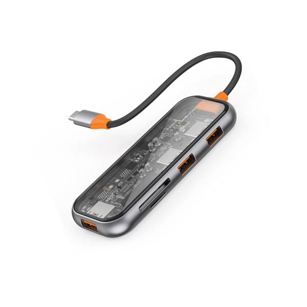 هاب 5 پورت تایپ سی ویوو مدل New Cyber CB005 — تصویر ۷