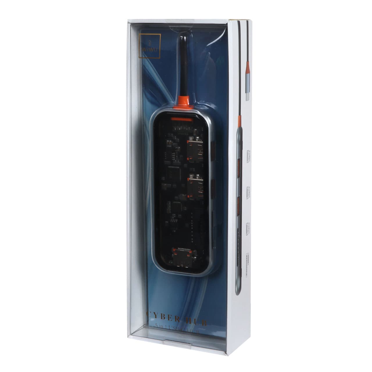 هاب 5 پورت تایپ سی ویوو مدل New Cyber CB005 — تصویر ۶