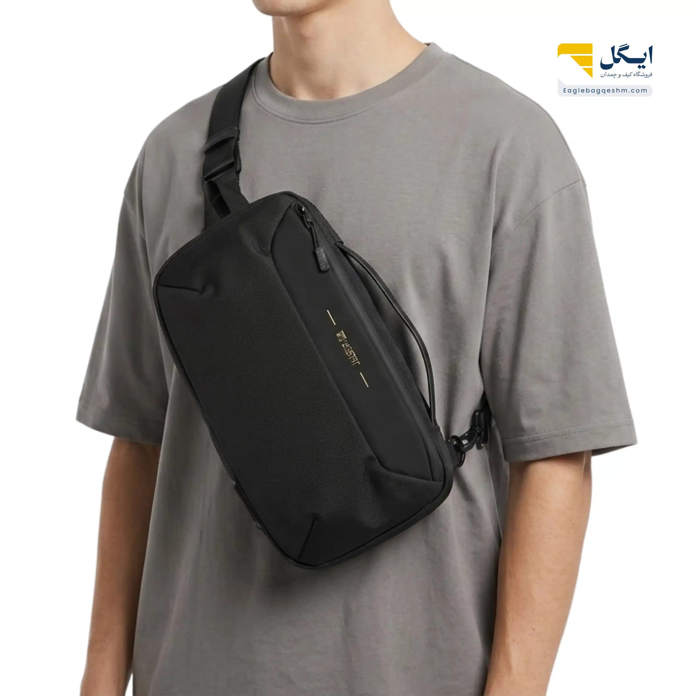 بادی بگ اورجینال لیستات کد ۳۸۰۴ با پورت USB، پشت طبی و زیپ مخفی — تصویر ۷