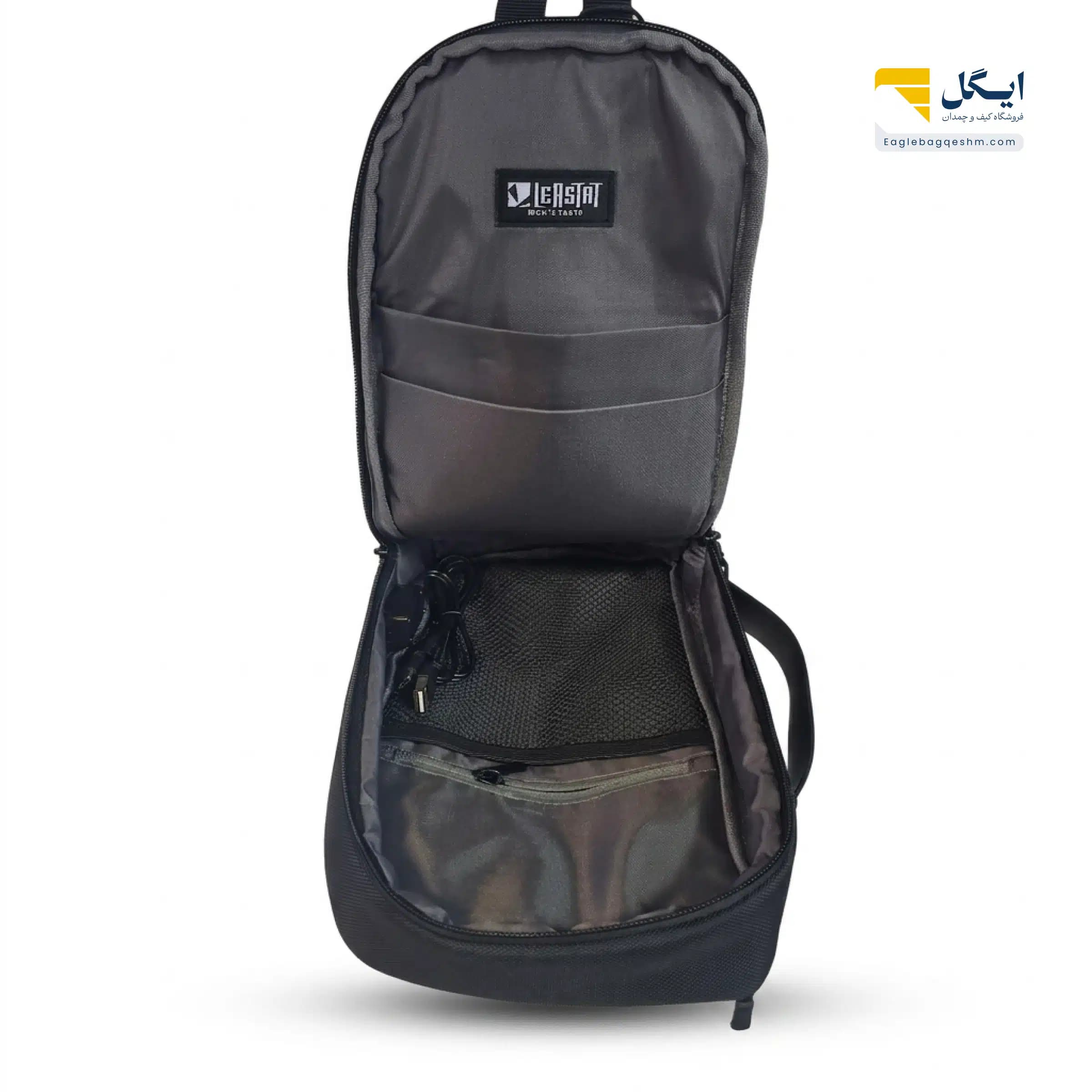 بادی بگ اورجینال لیستات کد ۳۸۰۴ با پورت USB، پشت طبی و زیپ مخفی — تصویر ۱۲