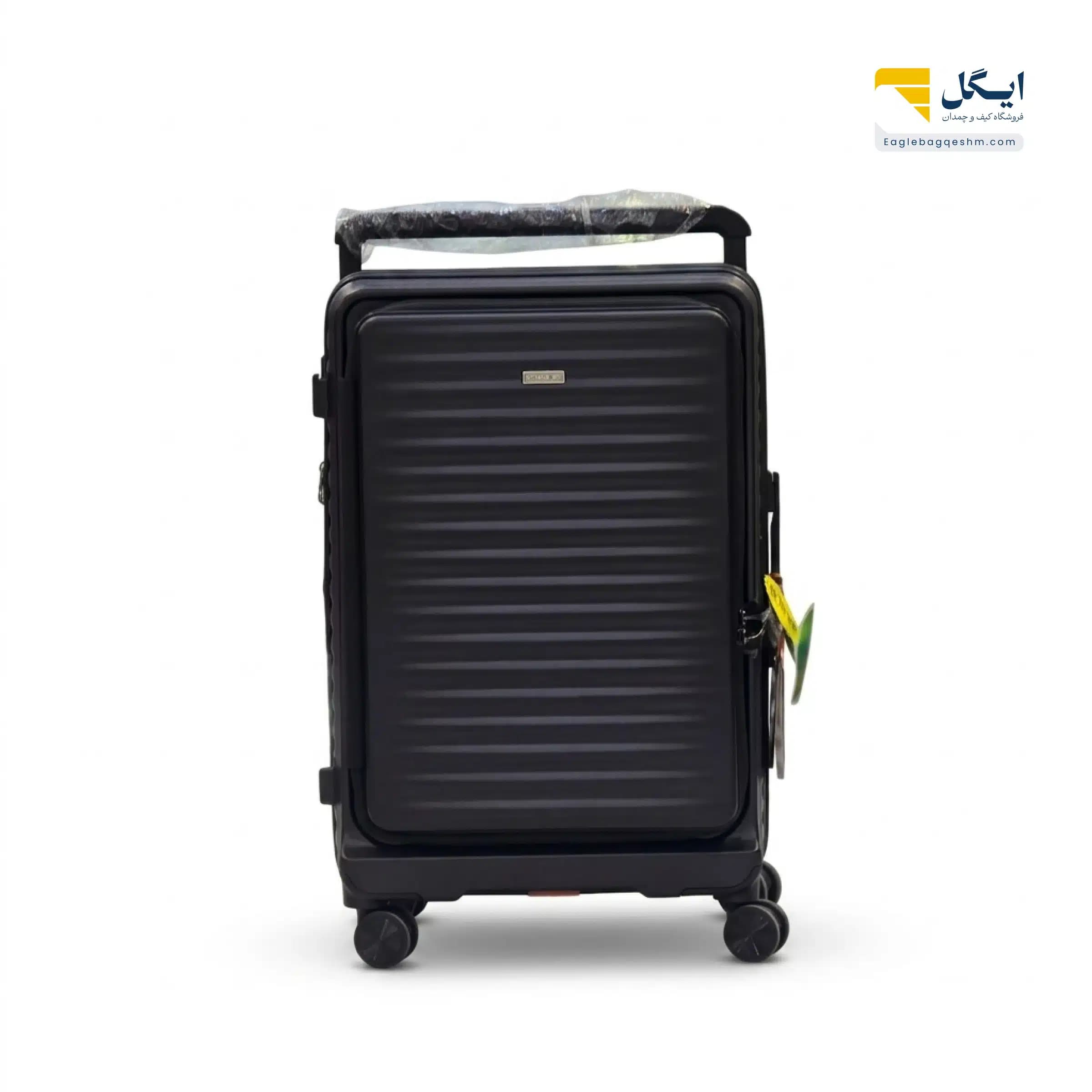 چمدان نشکن لیوایز کینگ مدل 1368 با طراحی درب از جلو و قفل TSA — تصویر ۱۱