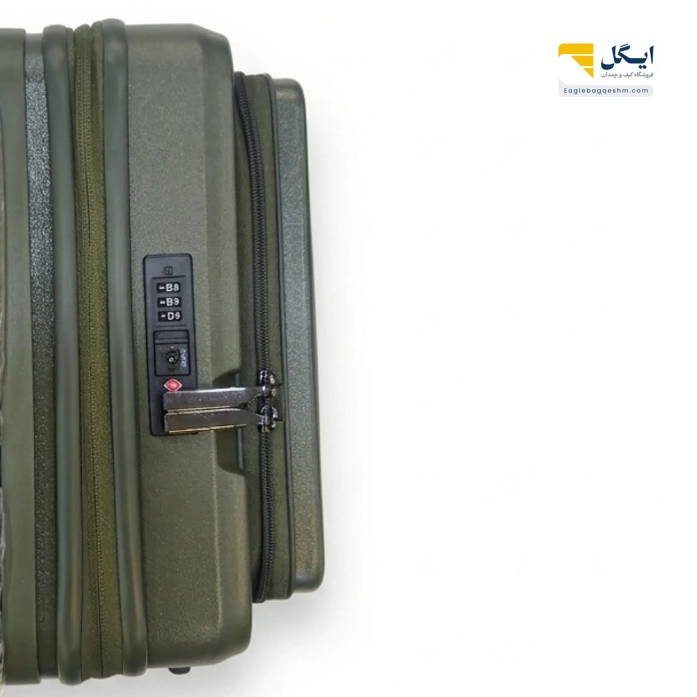 چمدان نشکن لیوایز کینگ مدل 1368 با طراحی درب از جلو و قفل TSA — تصویر ۷