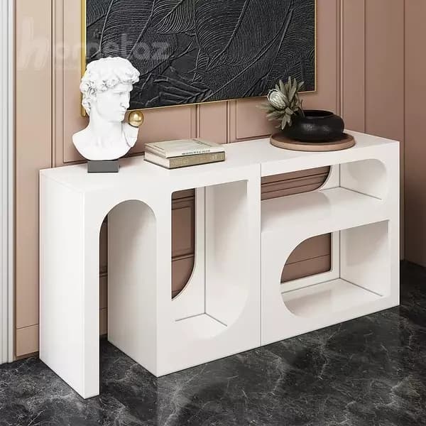 میز کنسول ام دی افی MDF مدرن مدل ht2173 — تصویر ۶