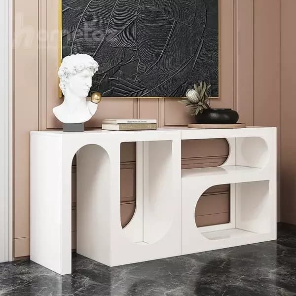 میز کنسول ام دی افی MDF مدرن مدل ht2173 — تصویر ۲