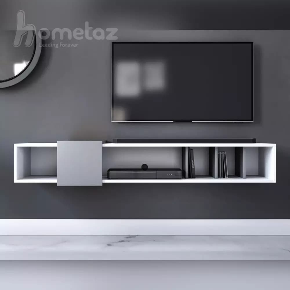 میز تلویزیون دیواری ساده ارزان مدل ht2120 — تصویر ۸