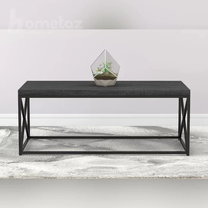 جلو مبلی پایه فلزی مستطیلی مدرن مدل ht2381 — تصویر ۳