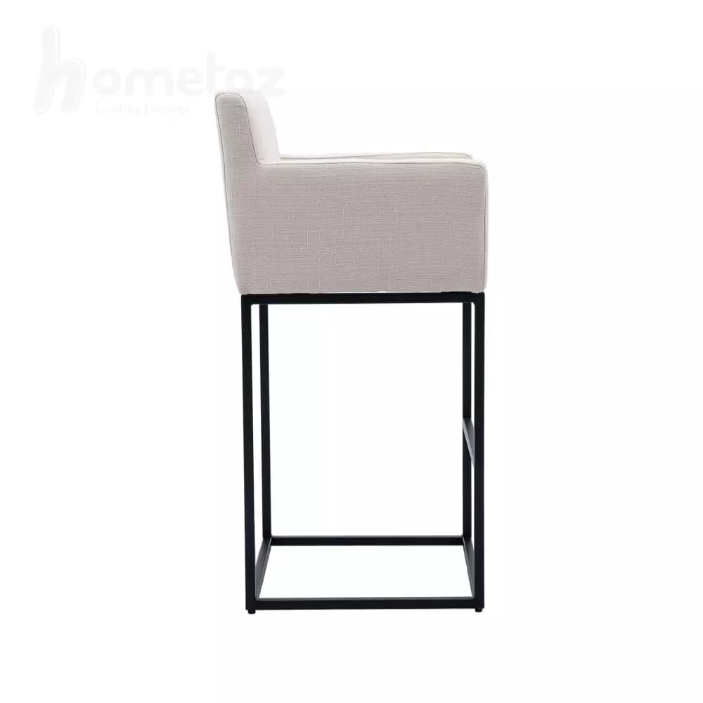 صندلی اپن فلزی مشکی مربعی مدل ht2141 — تصویر ۴