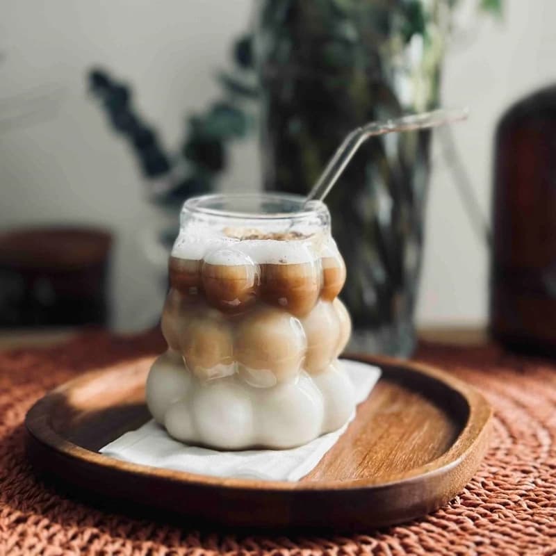 ماگ حبابی برفی لیوان اسموتی ماگ پیرکس — تصویر ۷