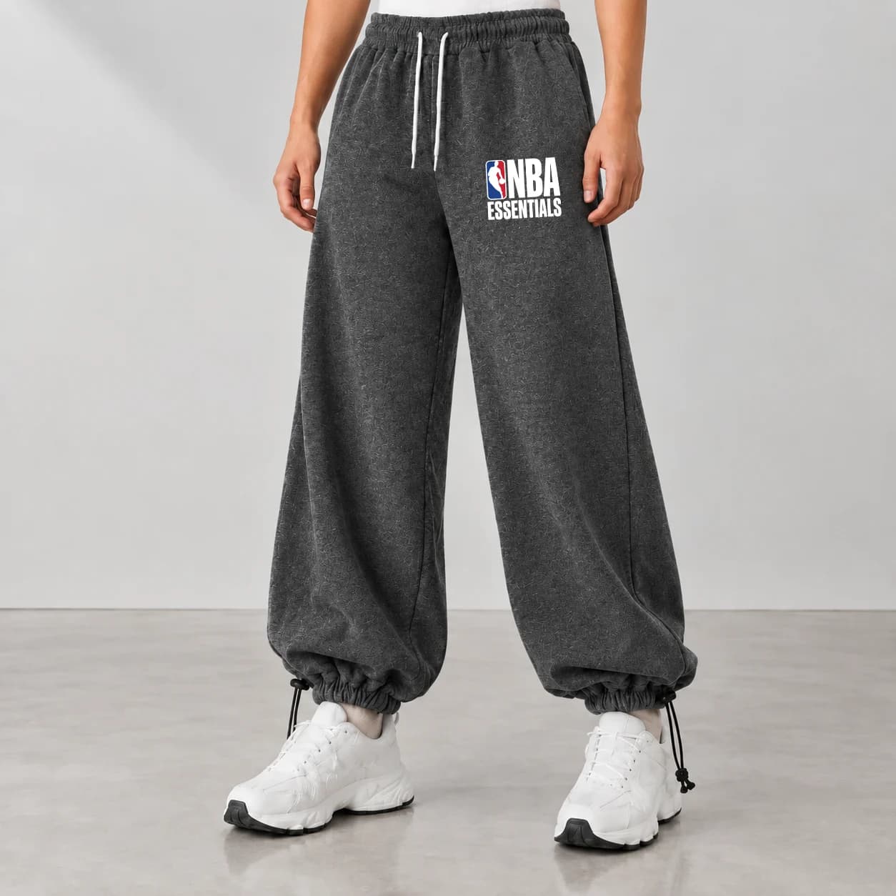 شلوار جاگر زنانه کمر کلوین فری سایز طرح NBA در 4 رنگ (38 تا46) — تصویر ۱۰