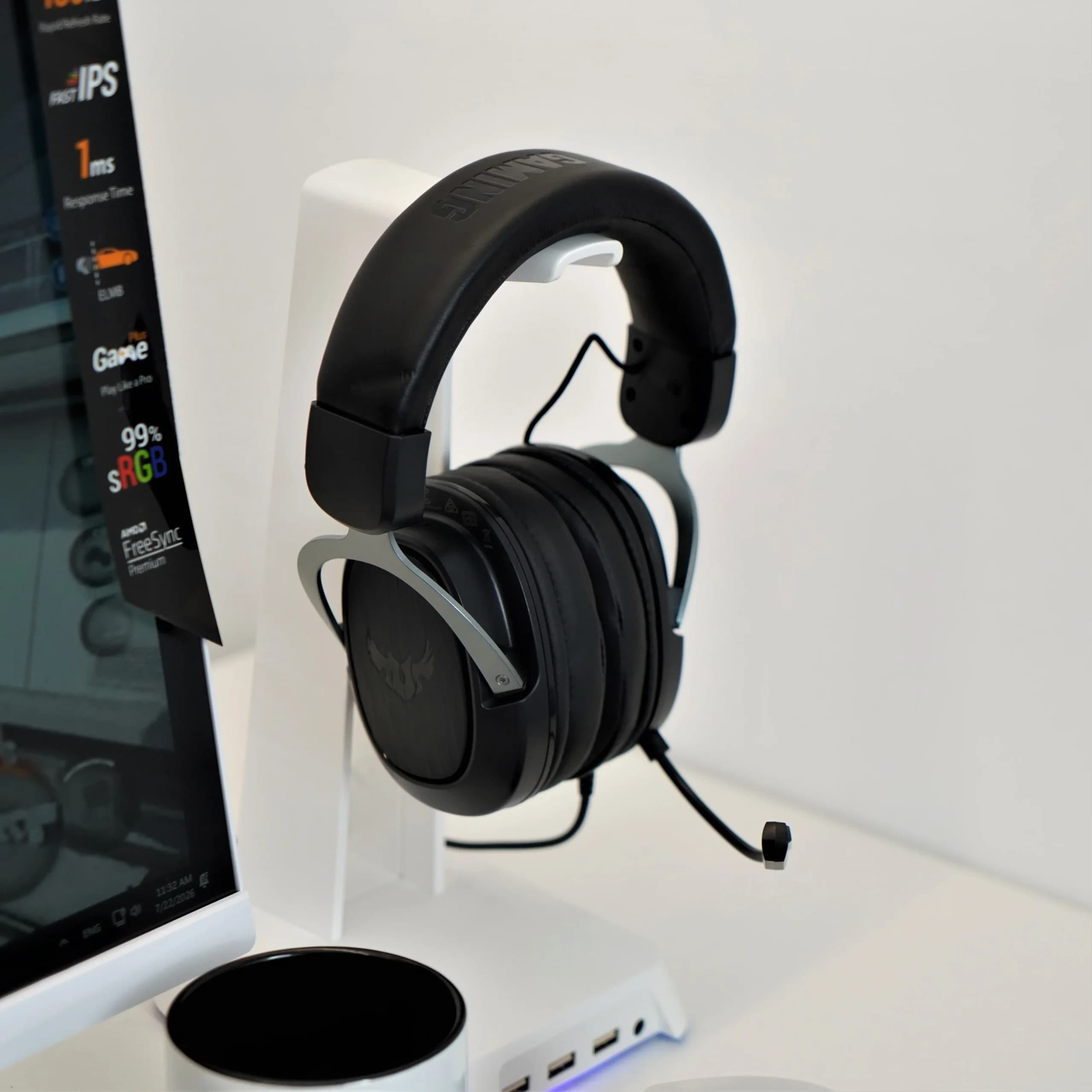 هدست گیمینگ ایسوس مدل ASUS TUF GAMING H3 STERIO — تصویر ۸