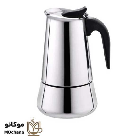 موکاپات استیل 2 کاپ ایتالیایی،قهوه جوش استیل — تصویر ۶