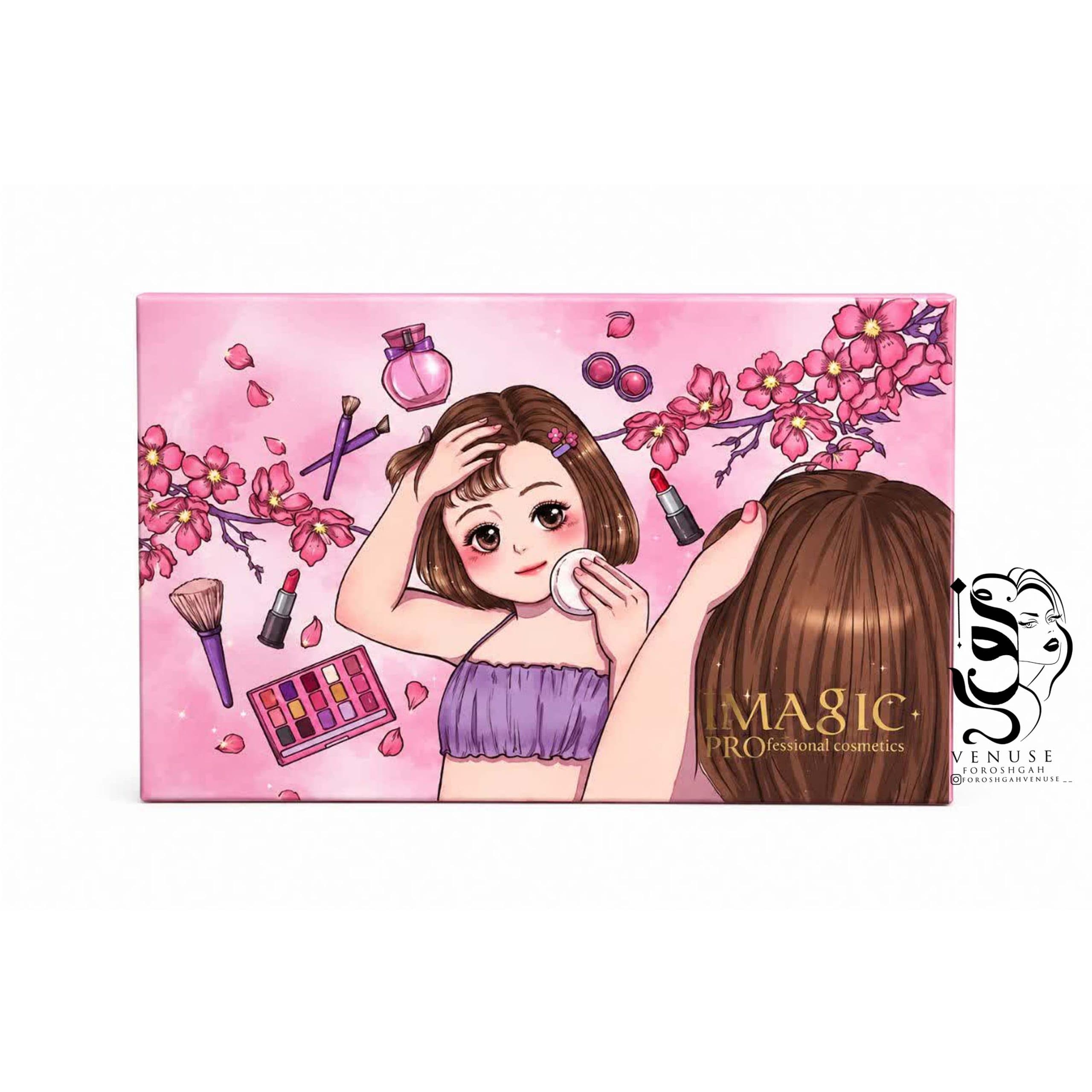 پالت سایه 15 رنگ آی مجیک کد328
