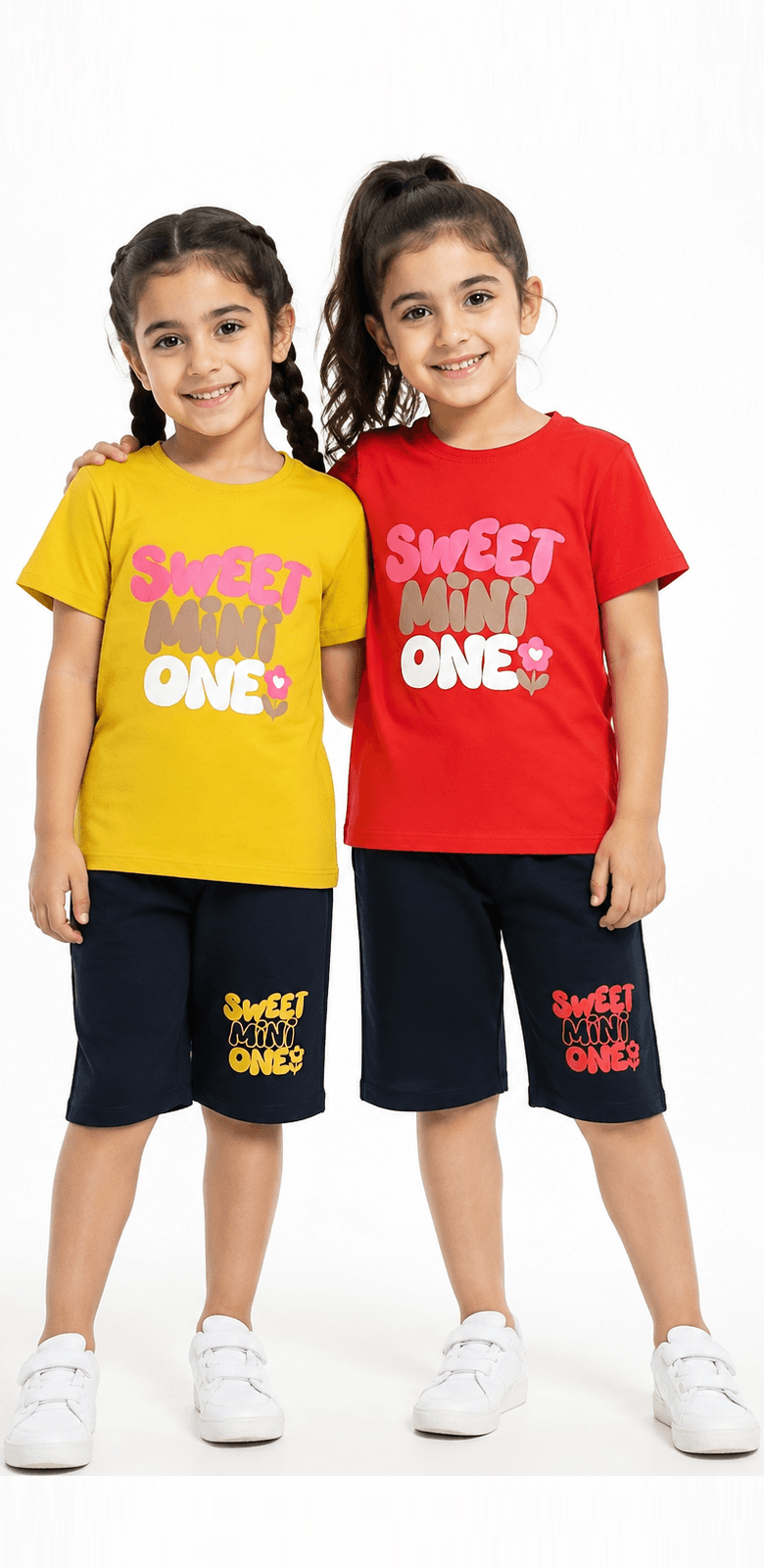 ست تیشرت و شلوارک دخترانه مدل sweet — تصویر ۹