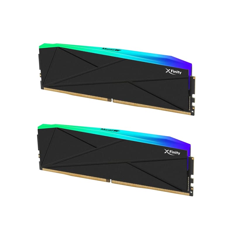 رم دسکتاپ DDR5 دو کاناله 5600 مگاهرتز CL36 وی کالر مدل Manta XFinity RGB ظرفیت 32 گیگابایت — تصویر ۴