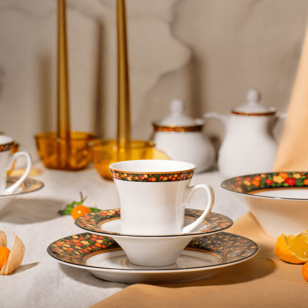 سرویس 108 پارچه 12 نفره والندورفر طرح سیمرغ — تصویر ۸