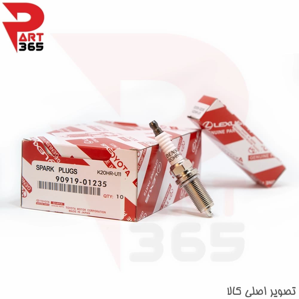 شمع موتور تویوتا لندکروز ، مناسب مدلهای 2007 تا 2019 با شماره فنی 9091901235 (دنسو K20HR-U11)