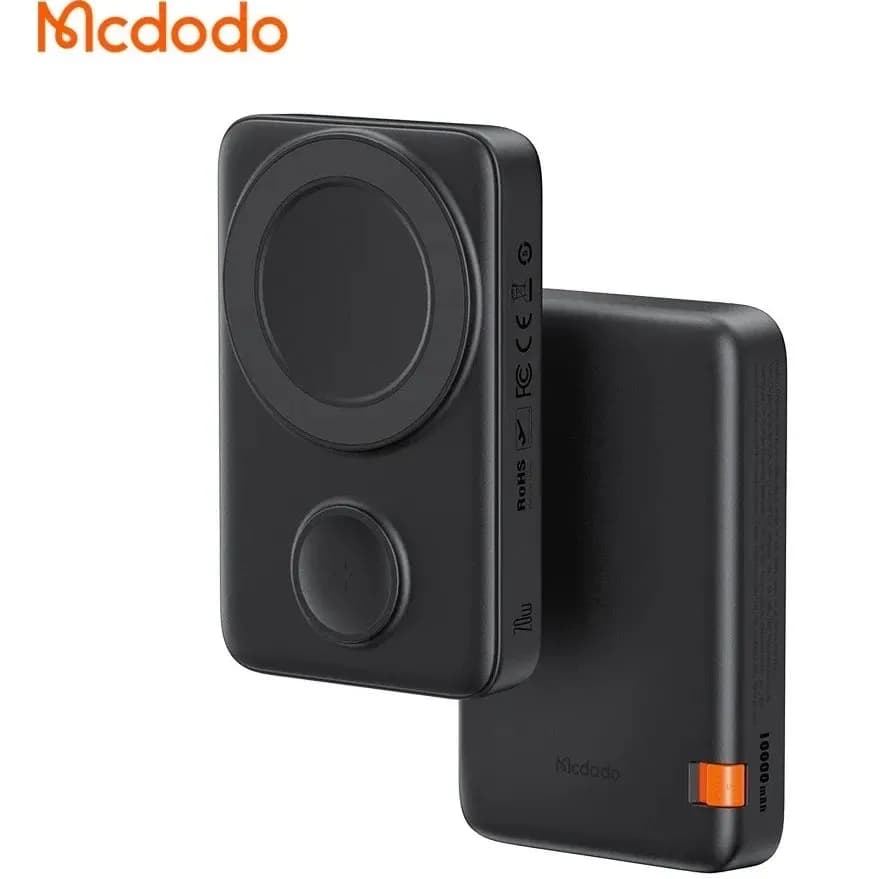 پاوربانک وایرلس 10000 مگ سیف مک دودو Mcdodo MC-146 توان 20 وات با قابلیت شارژ اپل واچ — تصویر ۶