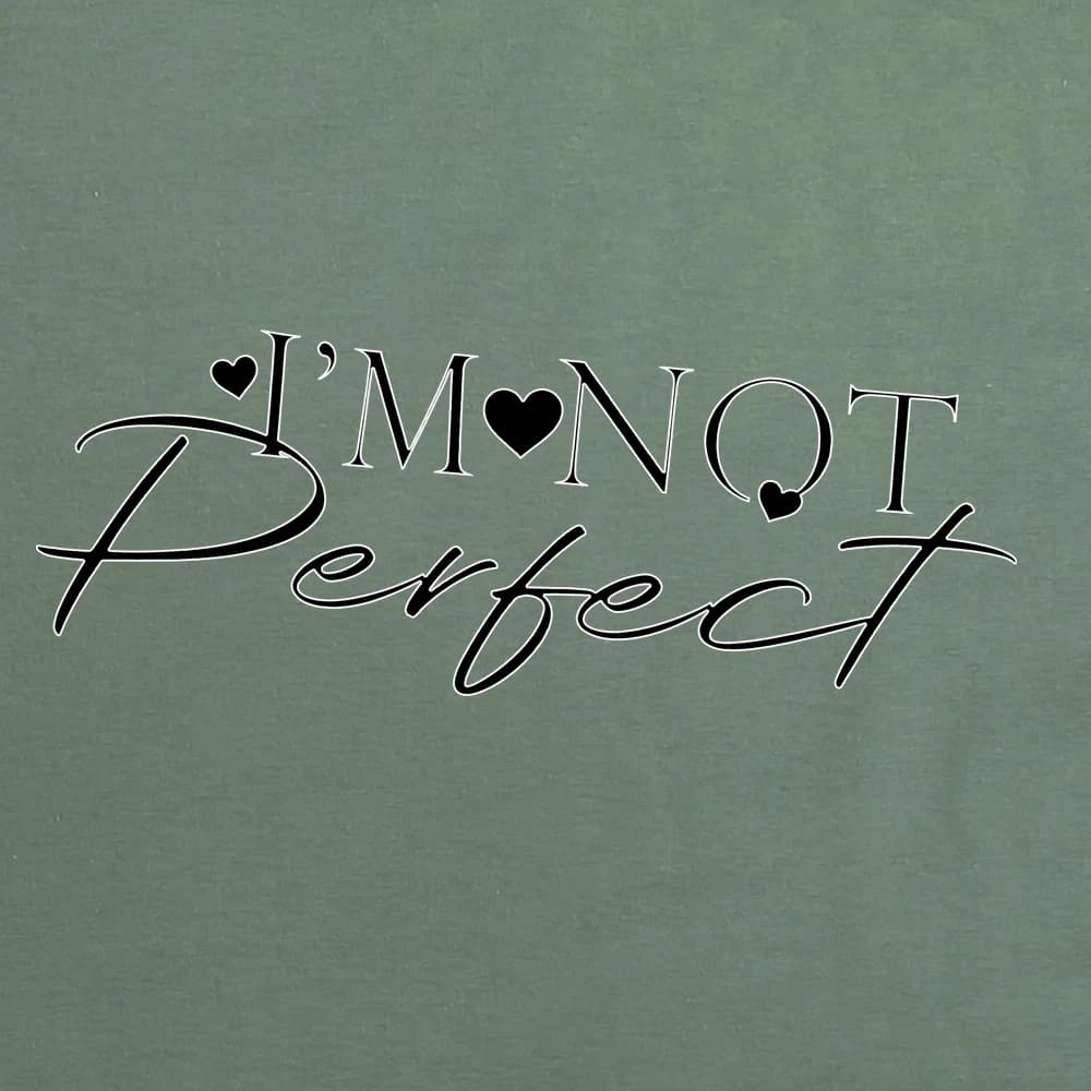 تیشرت زنانه باکسی طرح نوشته Perfect سایز فری (پنبه ضمانتی) در 7 رنگ — تصویر ۸