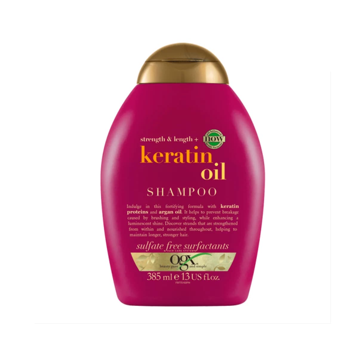 شامپو روغن کراتین او جی ایکس OGX اصل | 385 میل