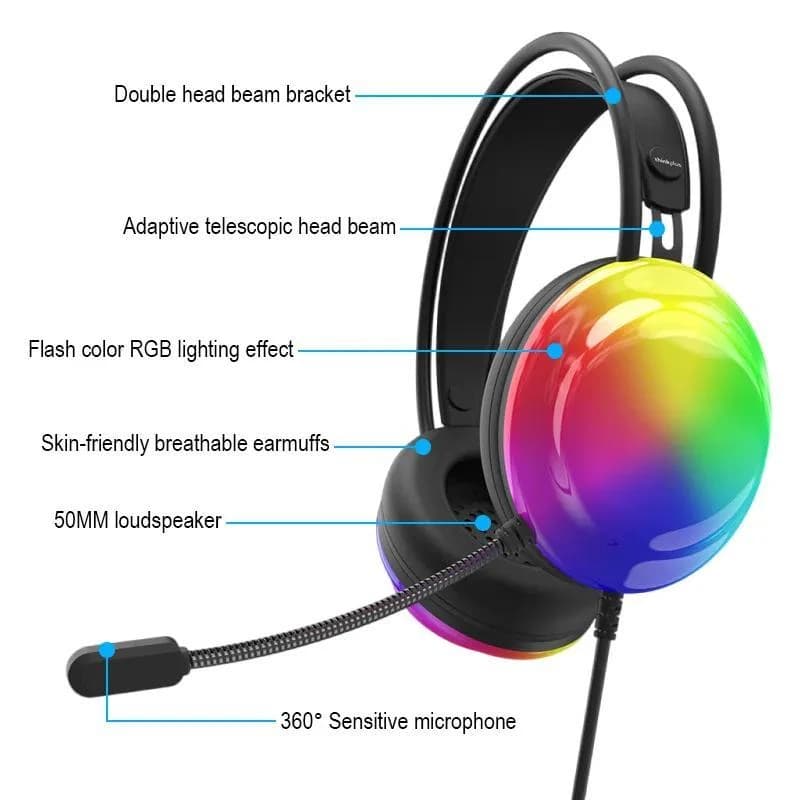 هدست گیمینگ لنوو مدل Lenovo ThinkPlus G86A — تصویر ۶
