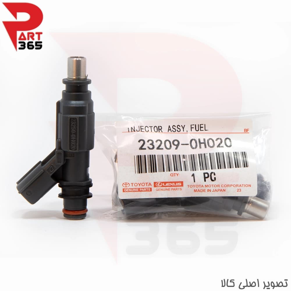 سوزن انژکتور تویوتا کمری ، مناسب مدلهای 2002 تا 2006 با شماره فنی 232090H020 — تصویر ۳