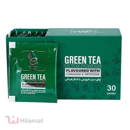 عصاره چای سبز فوری طعم دار الن بیوتی بسته 30 عددی — تصویر ۵