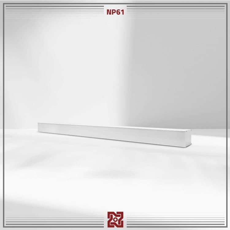 لیان NP61-B – چراغ خطی آویز – عرض 5.5 – لومن 4000 – بدنه مشکی