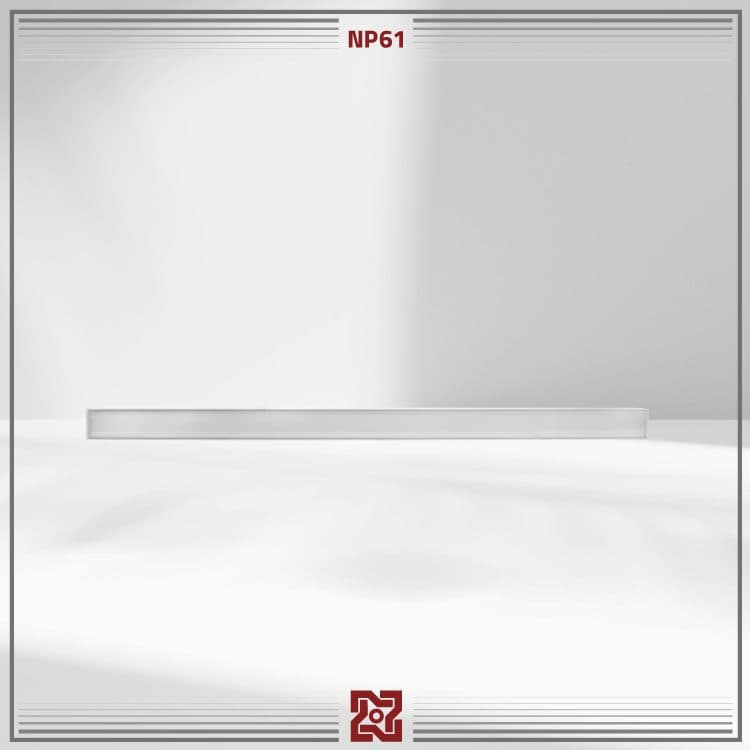 لیان NP61-B – چراغ خطی آویز – عرض 5.5 – لومن 4000 – بدنه مشکی — تصویر ۴