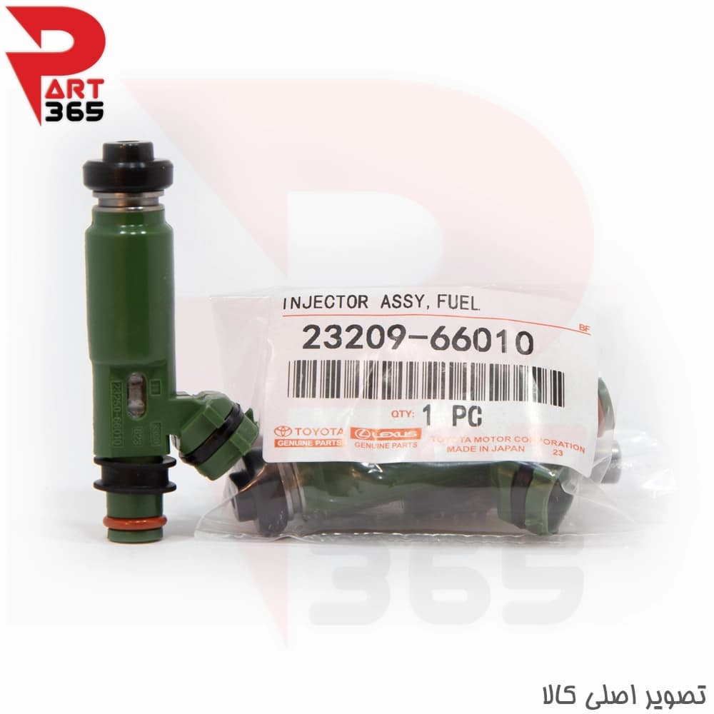 سوزن انژکتور تویوتا لندکروز ، مناسب مدلهای 1998 تا 2007 با شماره فنی 2320966010 — تصویر ۳