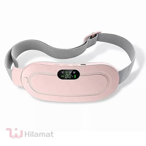 ماساژور قاعدگی گرم کننده شکم و کمر مدل Pink Plus 2025 — تصویر ۳