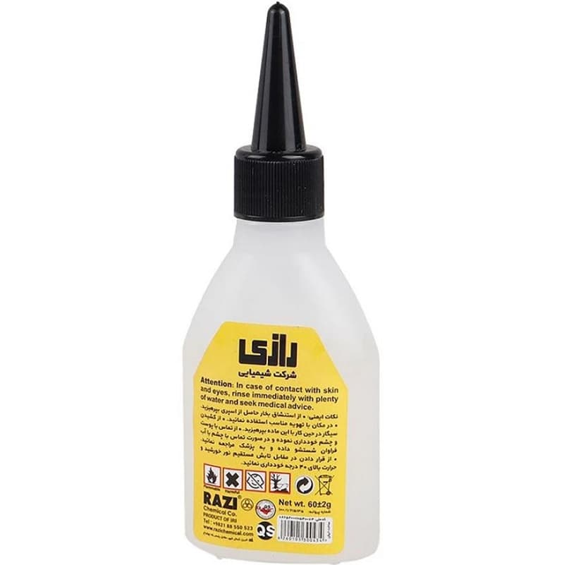 چسب 123 رازی 400 میلی لیتر — تصویر ۳