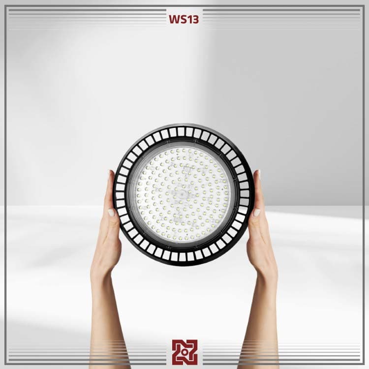 سبلان WS13 – چراغ سوله ای – صنعتی سبلان – لومن 23000 – زاویه 90 — تصویر ۲
