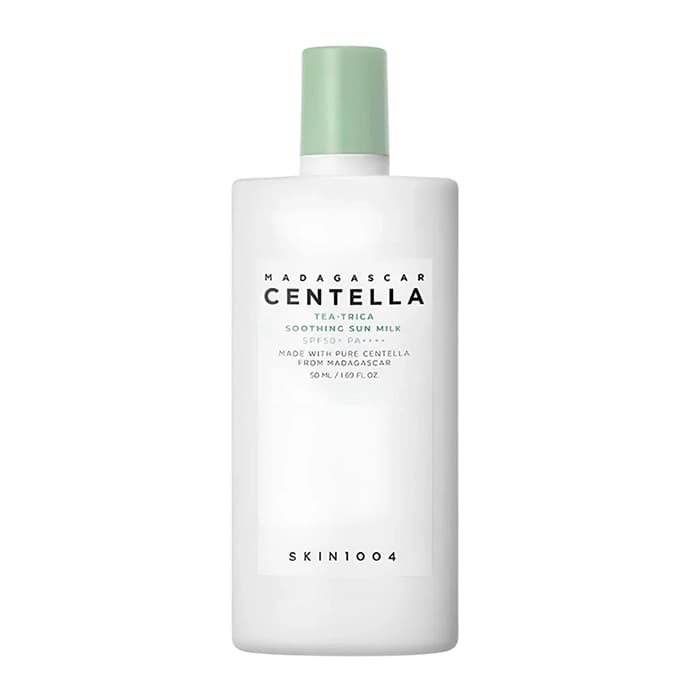 ضدآفتاب تسکین دهنده تی تریکا سنتلا اسکین Skin1004 Centella Tea-Trica Soothing Sun Milk 1004 — تصویر ۲