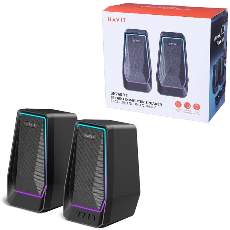 اسپیکر دسکتاپ هویت SK769BT — تصویر ۹