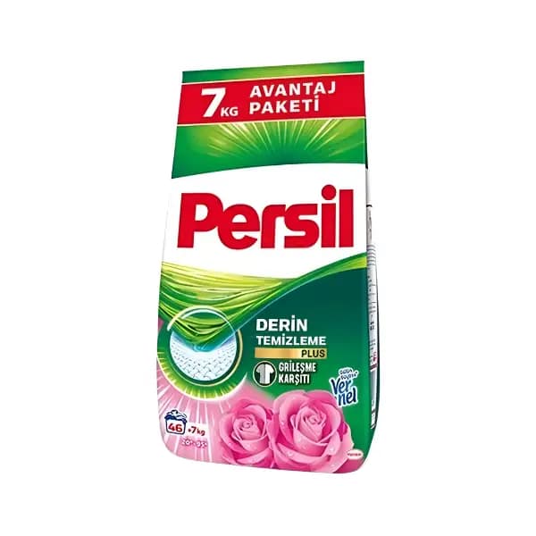 پودر ماشین لباسشویی پرسیل رایحه رز سفید مخصوص لباس های سفید Persil DERİN TEMİZLEME ROSE وزن 7 کیلو گرم — تصویر ۶