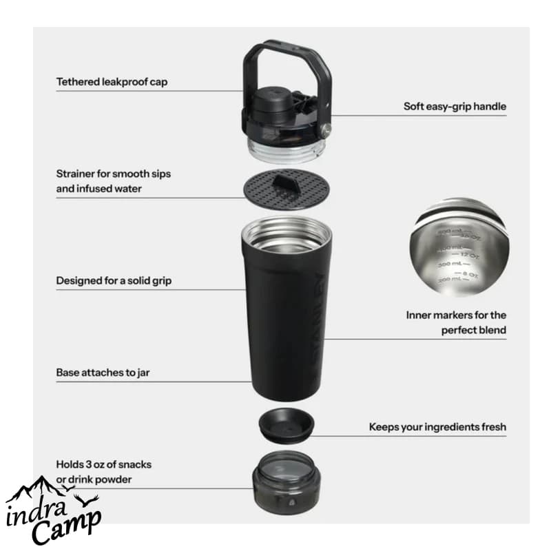 شیکر استنلی STANLEY مدل ACTIVATE SHAKER 590ML — تصویر ۳