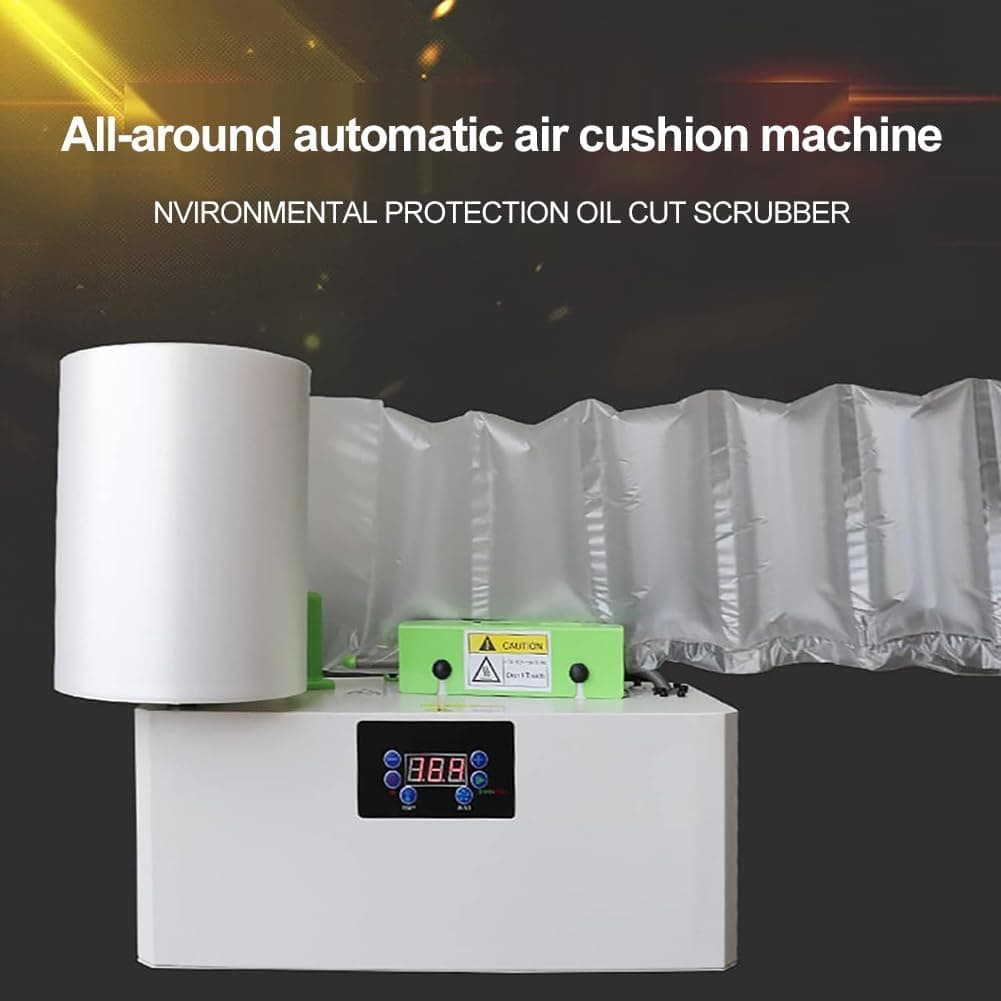 دستگاه پلاستیک حبابدار Air Cushion Machine Air Bubble Packaging Wrap — تصویر ۹