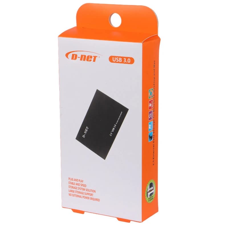 باکس هارد 2.5 اینچی HDD/SSD دی نت — تصویر ۴