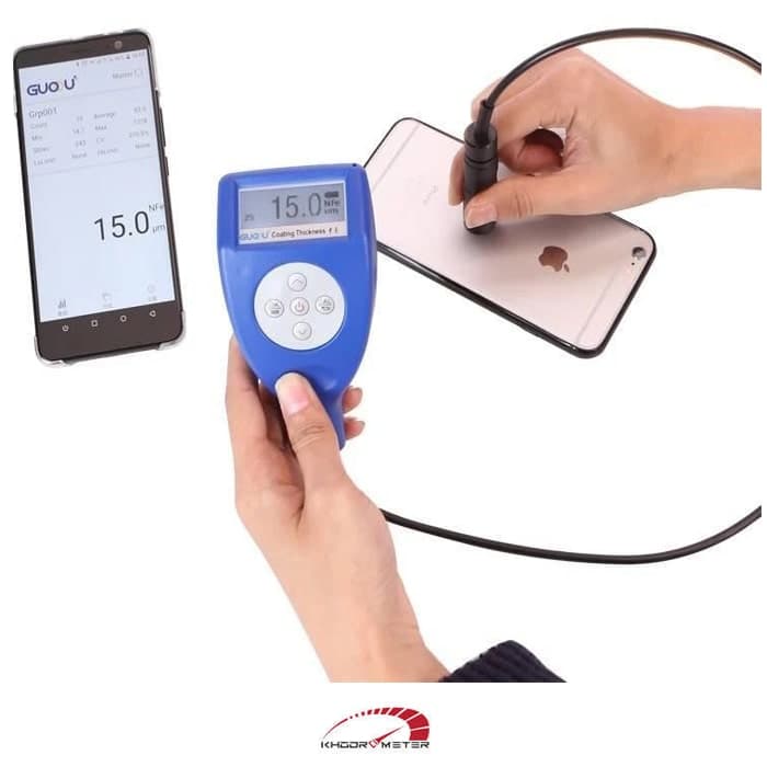 دستگاه ضخامت سنج رنگ گوآ gts 8202 — تصویر ۴