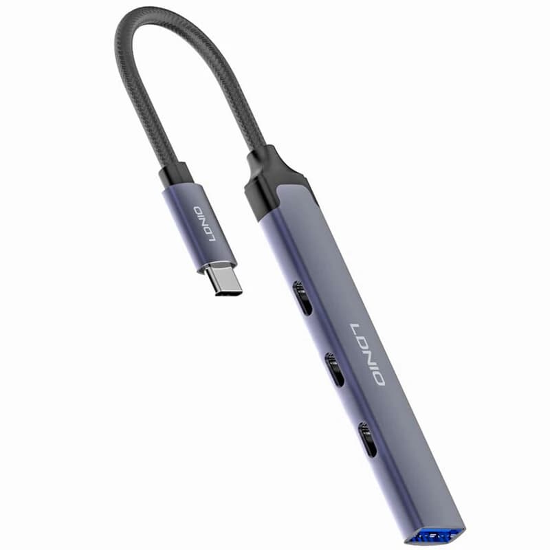 هاب 4 پورت Type-C الدینیو DS-74C — تصویر ۵