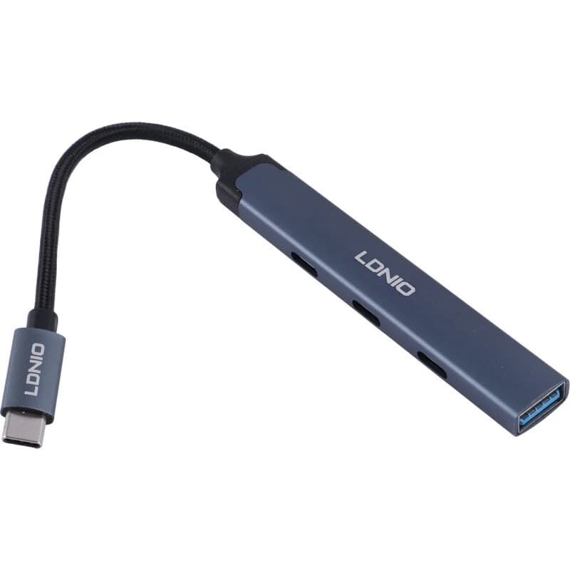 هاب 4 پورت Type-C الدینیو DS-74C — تصویر ۸
