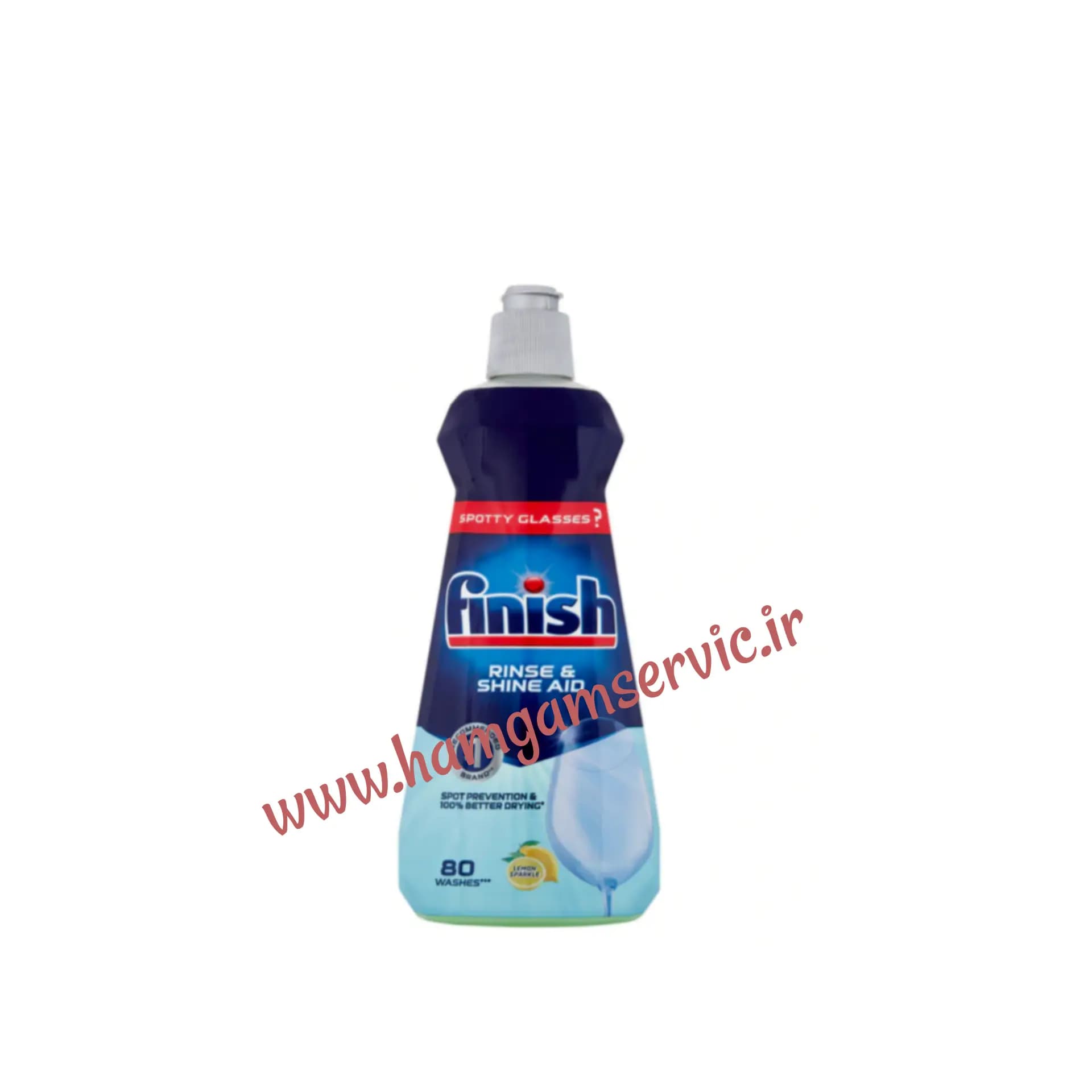 مایع جلا دهنده ماشین ظرفشویی فینیش لیمویی 400 میل